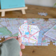 Hometown UK Personalised Map Jigsaw Puzzle