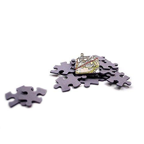 Personalised Ordnance Survey Map Jigsaw 400 piece Map Marketing