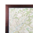 Ireland Political Map - Irish Wall Map with Roads and County Borders