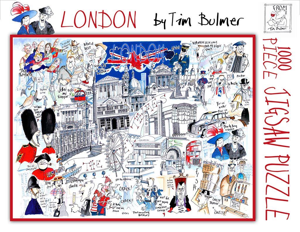 London - Tim Bulmer 1000 piece Jigsaw