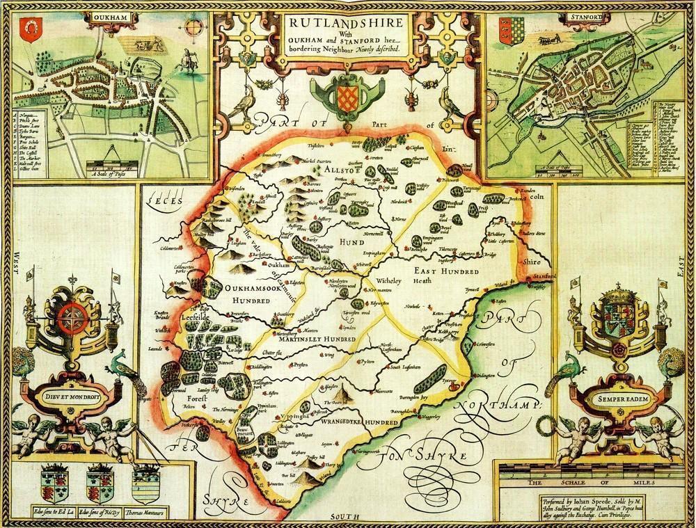 Rutland Historical Map 1000 Piece Jigsaw Puzzle (1610) - All Jigsaw Puzzles UK
- 1