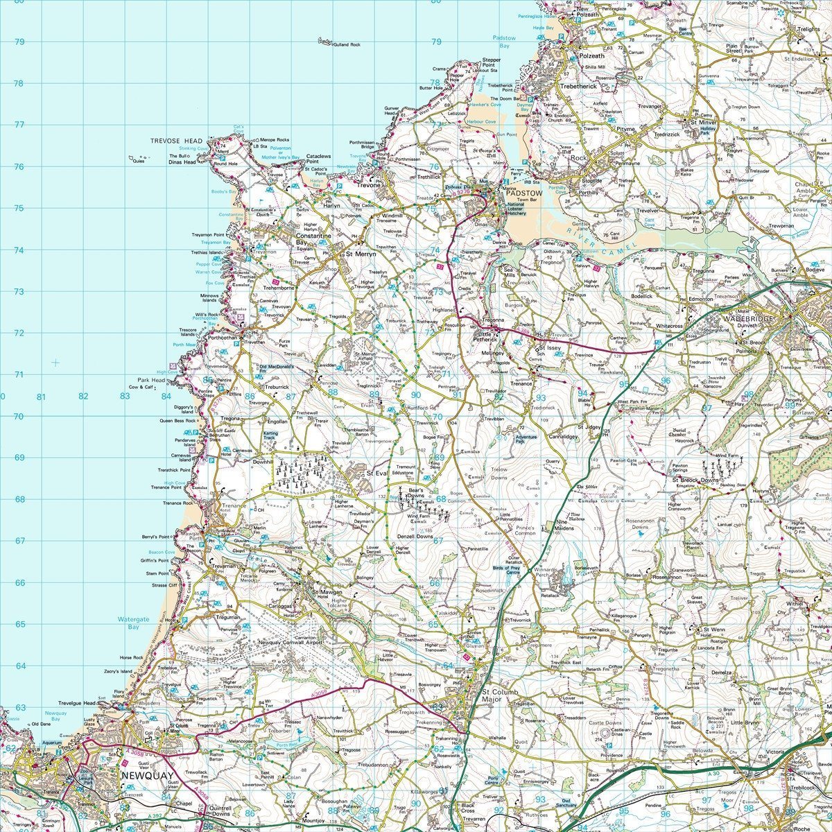 Map Gift - Personalised Ordnance Survey Landranger Map - Centred On Your Home