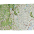 I Love You - Hometown US Map Puzzle (Satellite & Topographic)