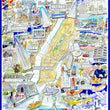 Map of New York City - Tim Bulmer 1000 Piece Jigsaw Puzzle