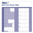 GIANT 2026 YEARLY WALL PLANNER - MARK IT