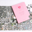 I Love You - Hometown US Map Puzzle (Satellite & Topographic)