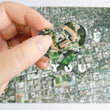 I Love You - Hometown US Map Puzzle (Satellite & Topographic)