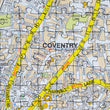 A-Z Map of  Coventry 1000 Piece Jigsaw