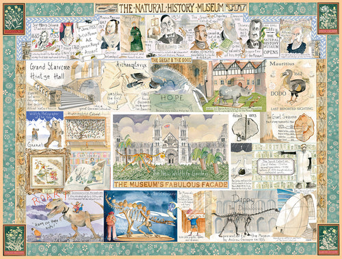 Tim Bulmer - Natural History Museum 1000 Piece Jigsaw