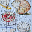 A Cheesemonger's Map of British & Irish Cheese 1000 Piece Jigsaw Puzzle