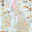 A Cheesemonger's Map of British & Irish Cheese 1000 Piece Jigsaw Puzzle