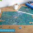 Hometown UK Personalised Map Jigsaw Puzzle