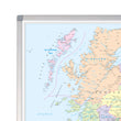 British Isles Counties Map - County Wall Map of UK and Ireland