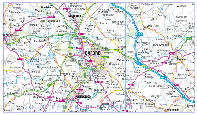 Bartholomew GB Routes & Counties Base