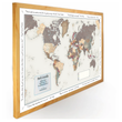 Personalised World Traveller Map