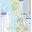 Supersize A-Z British Isles Motoring Wall Map