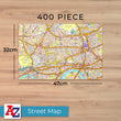 Hometown UK Personalised Map Jigsaw Puzzle