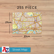 Hometown UK Personalised Map Jigsaw Puzzle