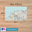 Hometown UK Personalised Map Jigsaw Puzzle