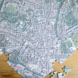 UK Hometown Heart-Shaped Map Jigsaw Puzzle
