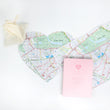 UK Hometown Heart-Shaped Map Jigsaw Puzzle
