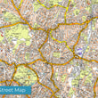 Hometown UK Personalised Map Jigsaw Puzzle