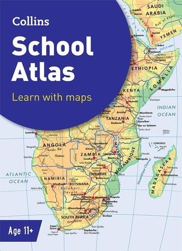 Collins School Atlases - Collins School Atlas: Ideal for learning at school and at home (Sixth edition)
