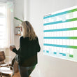 Tax Planner - 2026/27 Fiscal Wall Planner - Green (Giant 119x93cm)