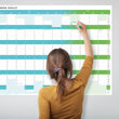 Tax Planner - 2026/27 Fiscal Wall Planner - Green (Giant 119x93cm)