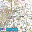 Hometown UK Personalised Map Jigsaw Puzzle