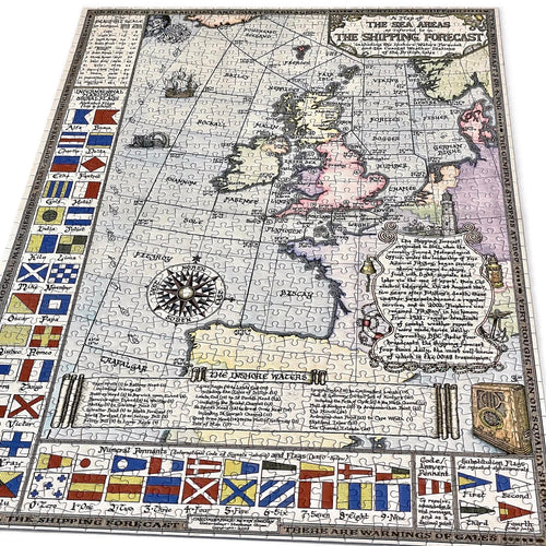 Colour Shipping Forecast Jigsaw Puzzle 1000 pieces