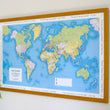 Personalised World Traveller Map