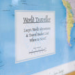 Personalised World Traveller Map