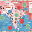 Prisoners of Geography India and Pakistan Educational Wall Map