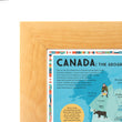 Prisoners of Geography Canada Educational Wall Map