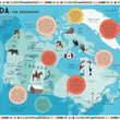 Prisoners of Geography Canada Educational Wall Map