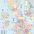 British Isles County Map 1000 Piece Jigsaw Puzzle