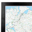 Northern Ireland Road Map  - Wall Map of Northern Ireland