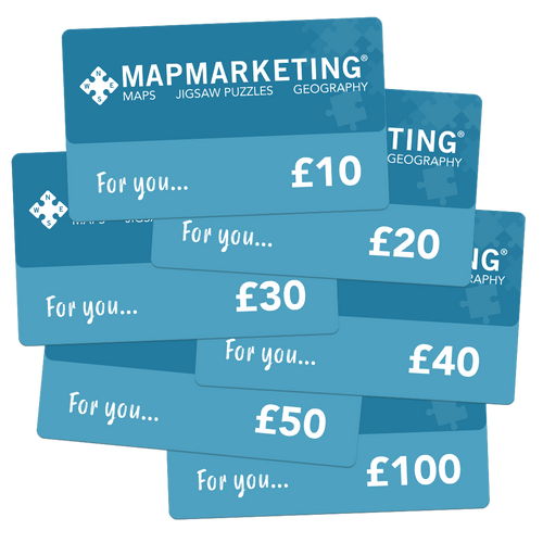 Map Marketing Email Gift Card