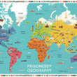 Prisoners of Geography World Educational Wall Map