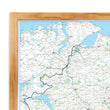 Northern Ireland Road Map  - Wall Map of Northern Ireland