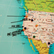 Accessories - Map Pins For Wall Maps