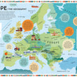 Prisoners of Geography Europe Educational Wall Map