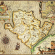 Anglesey Historical Map 1000 Piece Jigsaw Puzzle (1610) - All Jigsaw Puzzles