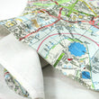 Map Gift - Personalised Cotton Map Tea Towel