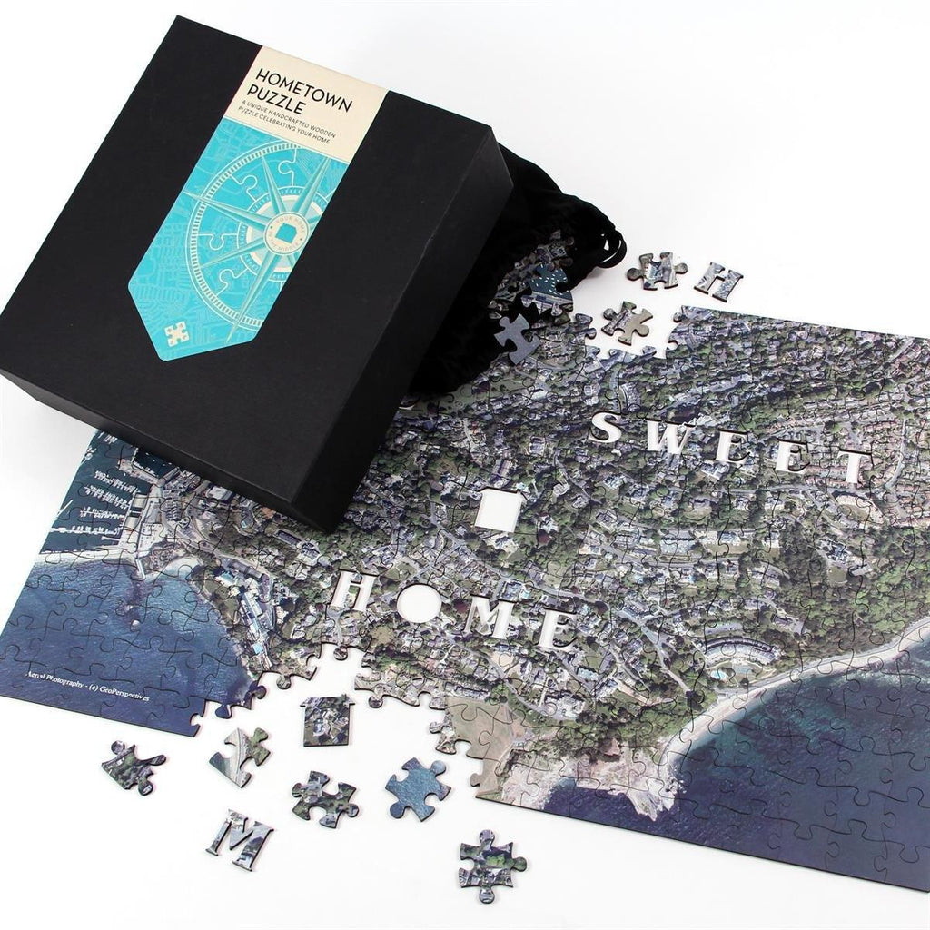 UK Wooden Hometown Jigsaw Puzzle – Map Marketing