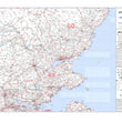 Wall Maps - Angus, Tayside And Fife Postcode Wall Map - Sector Map 29