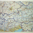 Wall Maps - Austrian Political Wall Map - Austria Map