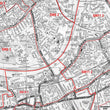 Wall Maps - Central London Postcode Wall Map -  Sector Map 37
