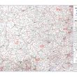 Wall Maps - Central Wales And Herefordshire Postcode Wall Map - Sector Map 12